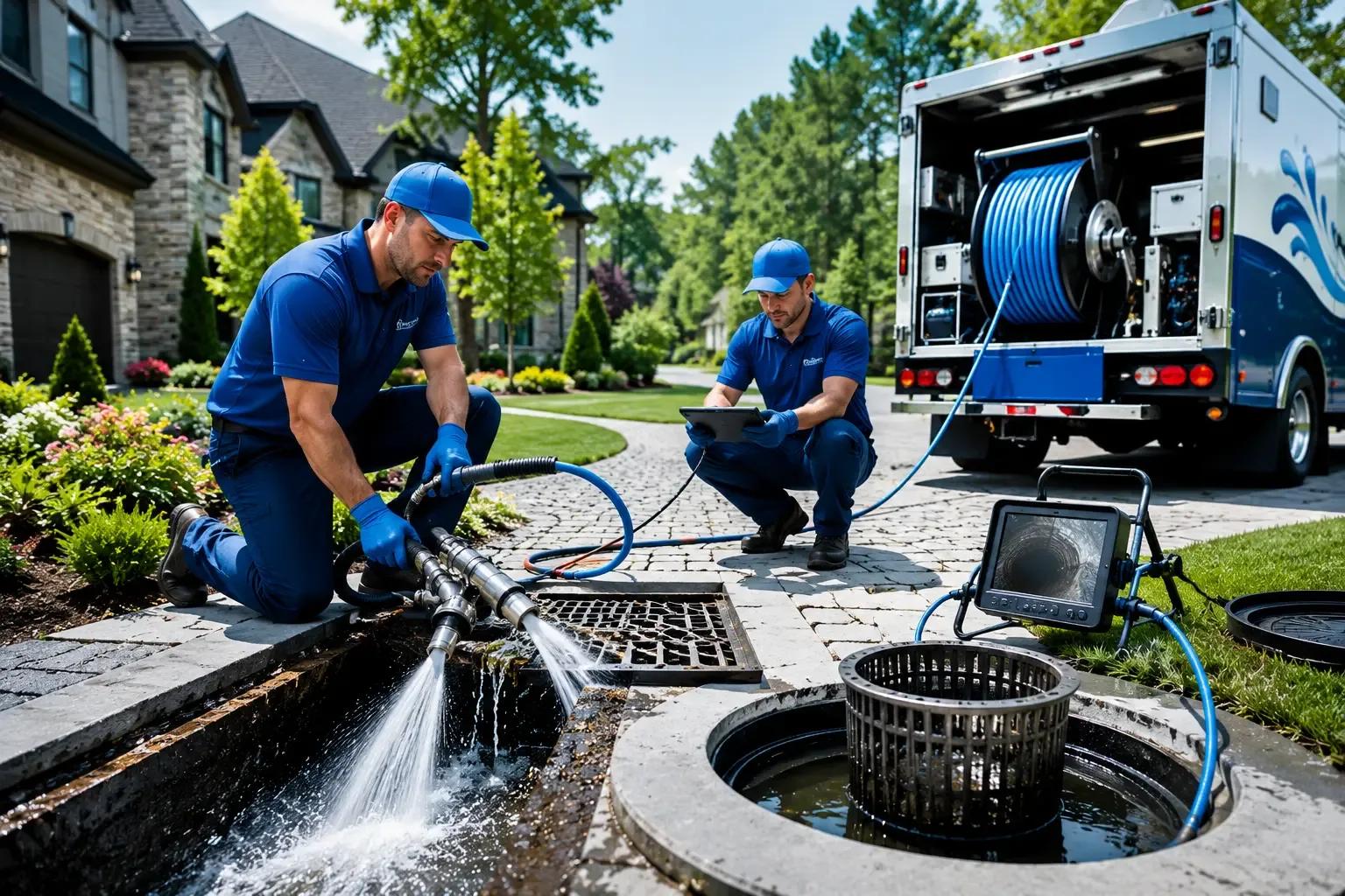 Local outdoor drain cleaning professionals in Huntsburg, OH